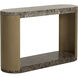 Cavette 50 X 32.5 inch Marble Look / Dark Emperador Outdoor Console Table